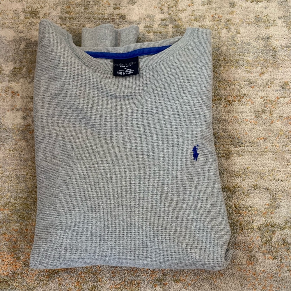 Grey Polo Ralph Lauren Long Sleeve